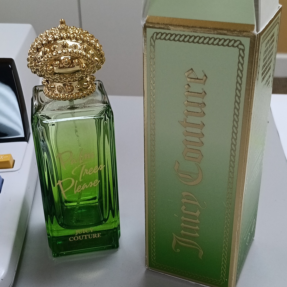 Empty perfume bottle